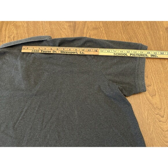 Biltmore Polo Shirt Men's XXL Gray Interlock Short Sleeve Collared 100% Cotton - Picture 9 of 9